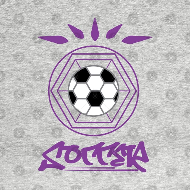 Soccer - Football In Unity Purple by ulunkz